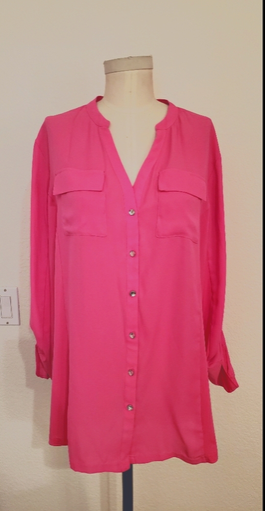 Peyer Nygard Hot Pink Blouse